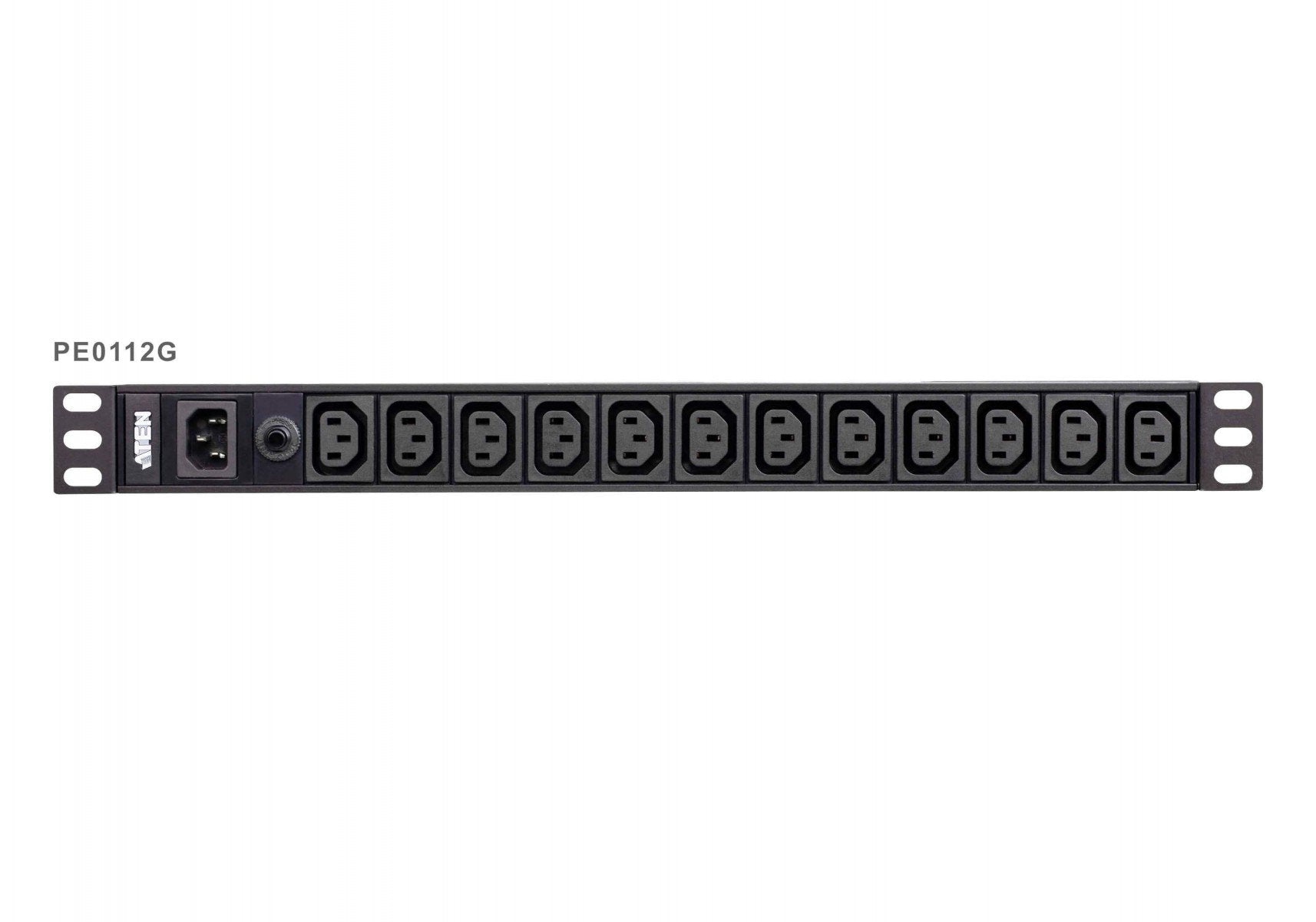 ATEN PE0112 PDU multiprise 19" 1U Basic 10A 12 prises C13