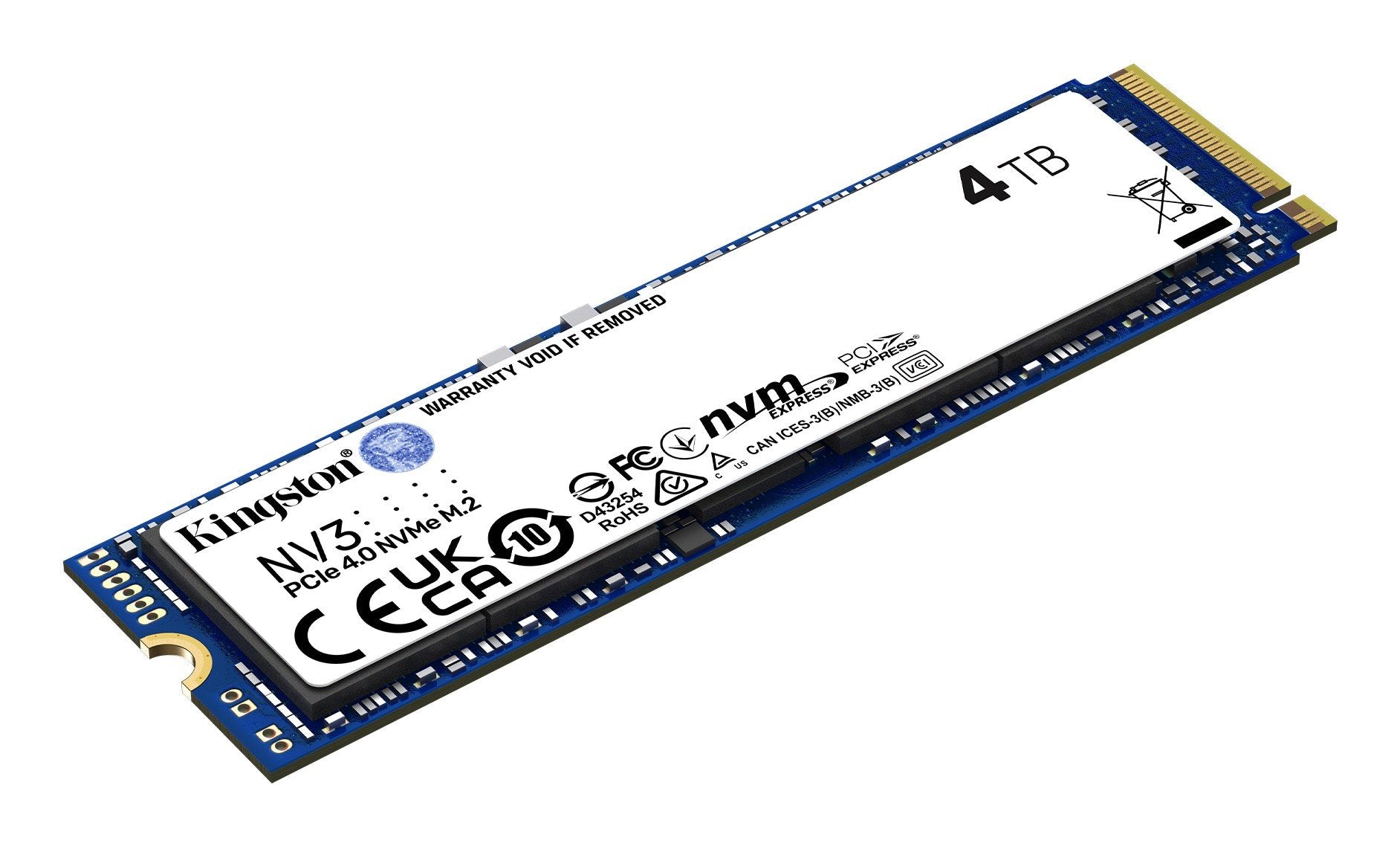 KINGSTON 4To NV3 M.2 2280 NVMe SSD