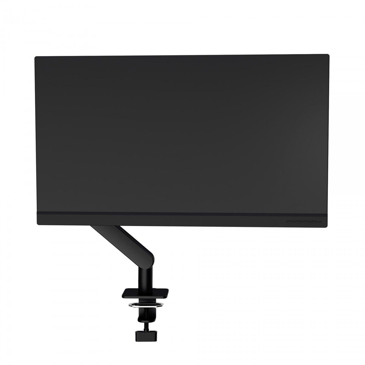 AOC AM400 bras réglable - pour écran plat - alliage d'aluminium - noir - Taille d'écran : 17"-34" - montrable sur bureau