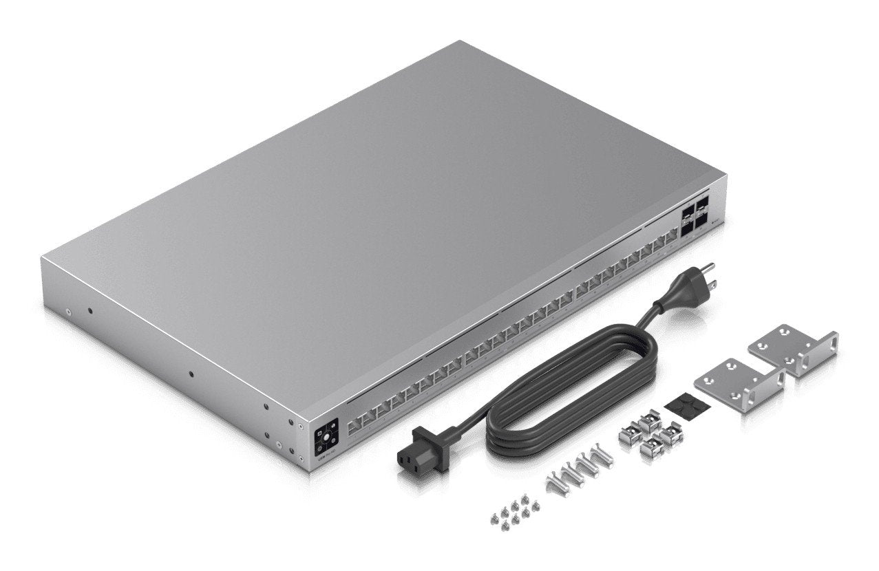 Ubiquiti UniFi Pro HD 24 Géré L2/L3 2.5G Ethernet (100/1000/2500) 1U Gris