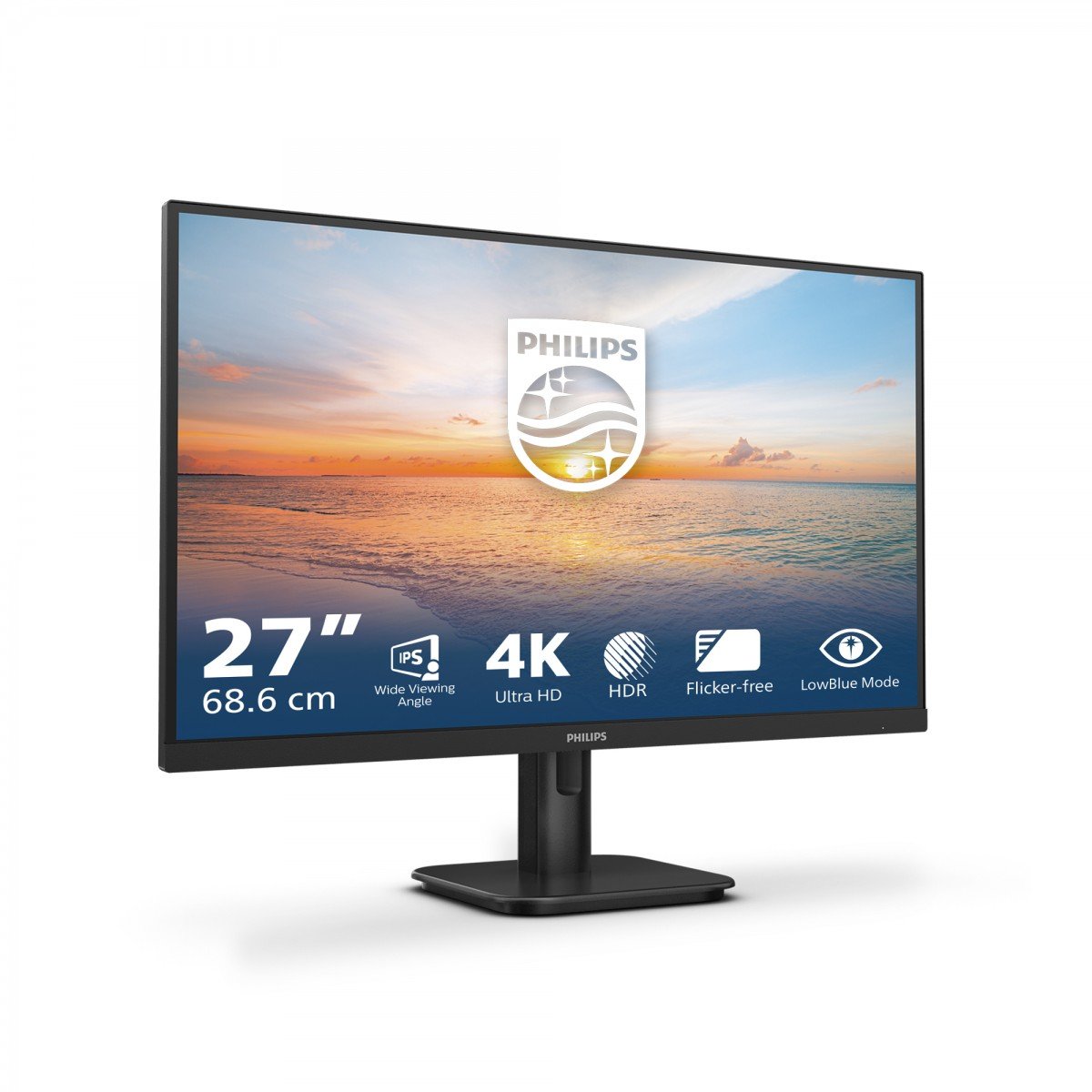 PHILIPS 27E1N1800A/00 27p IPS 4K UHD 60Hz 350cd/m2 4ms 2xHDMI2.0 DP Speakers