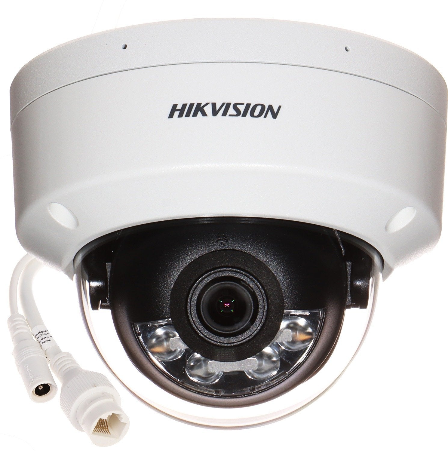 Hikvision DS-2CD1143G2-LIU 2.8mm PL 4 MP Caméra Réseau Dôme Fixe a Lumiere Hybride Intelligente (interface polonaise uniquement)