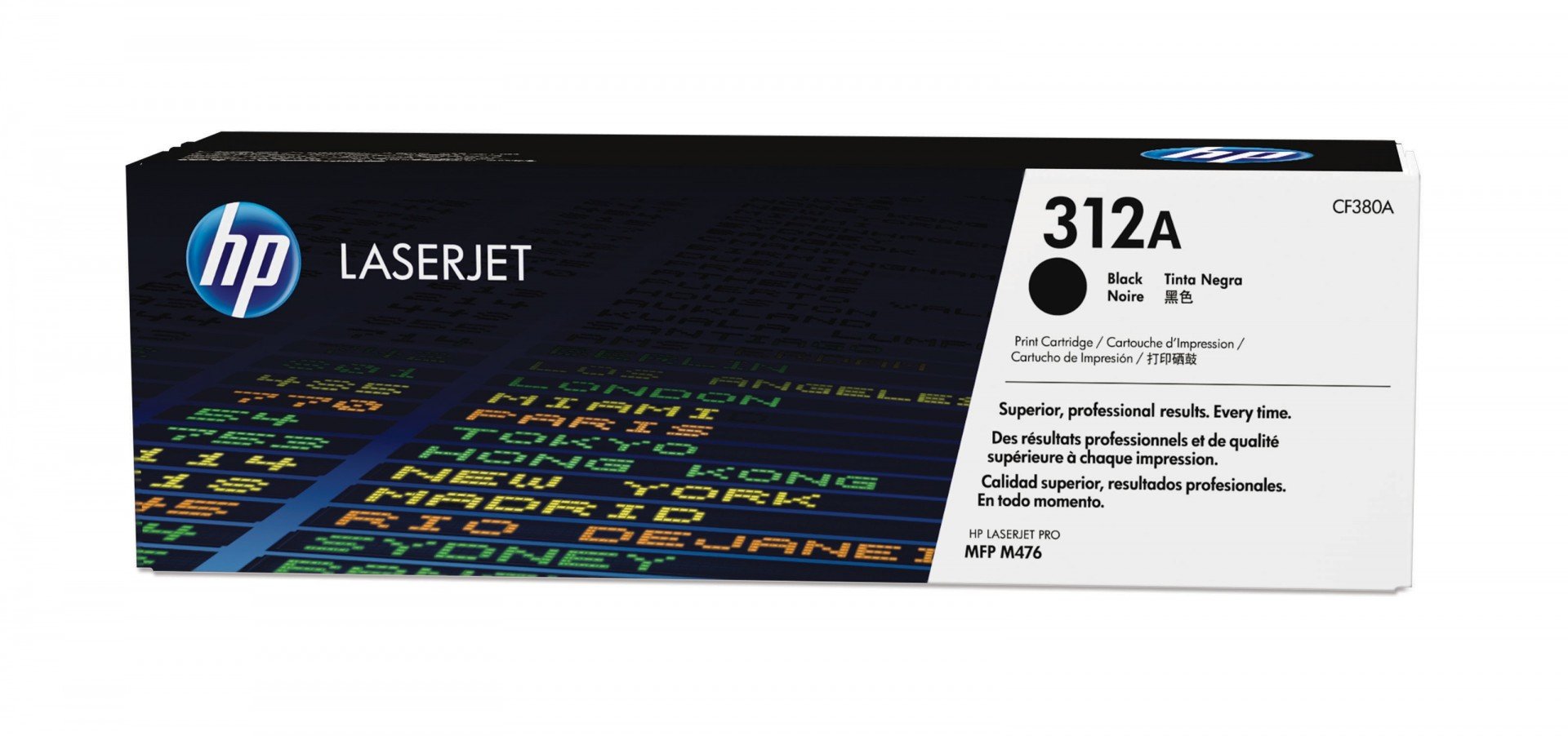 HP 312A original Toner cartridge CF380A black standard capacity 2.400 pages 1-pack