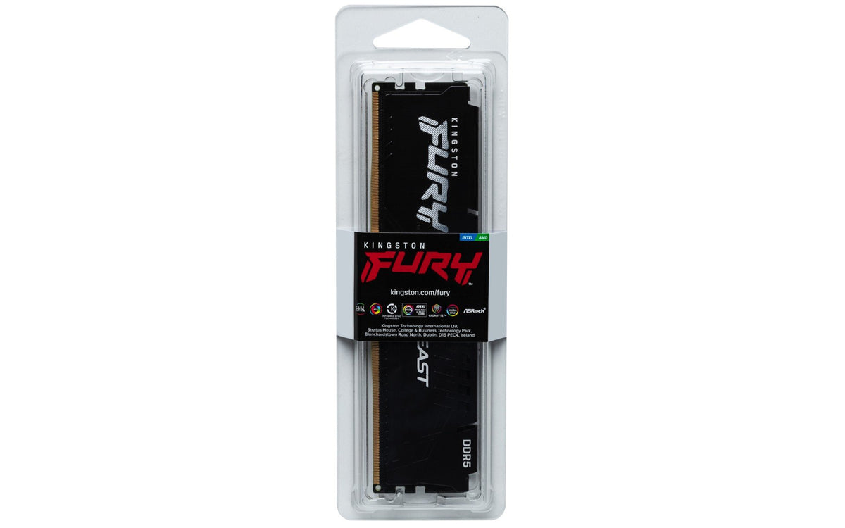 KINGSTON 32Go 6400MT/s DDR5 CL32 DIMM FURY Beast Black EXPO