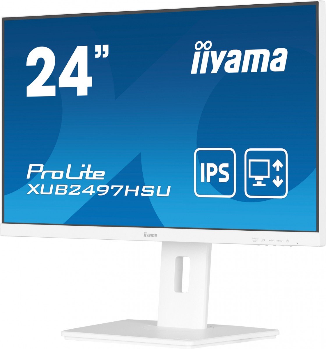 "iiyama ProLite XUB2497HSU-W2 écran plat de PC 60,5 cm (23.8"") 1920 x 1080 pixels Full HD LED Blanc"