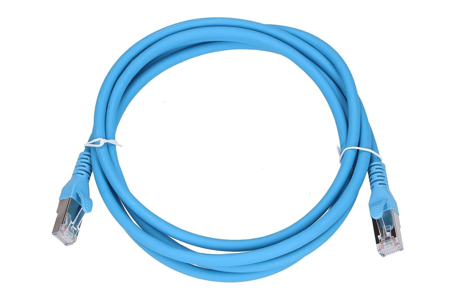 Extralink EX.6563 câble de réseau Bleu Cat6a SF/UTP (S-FTP) Rond