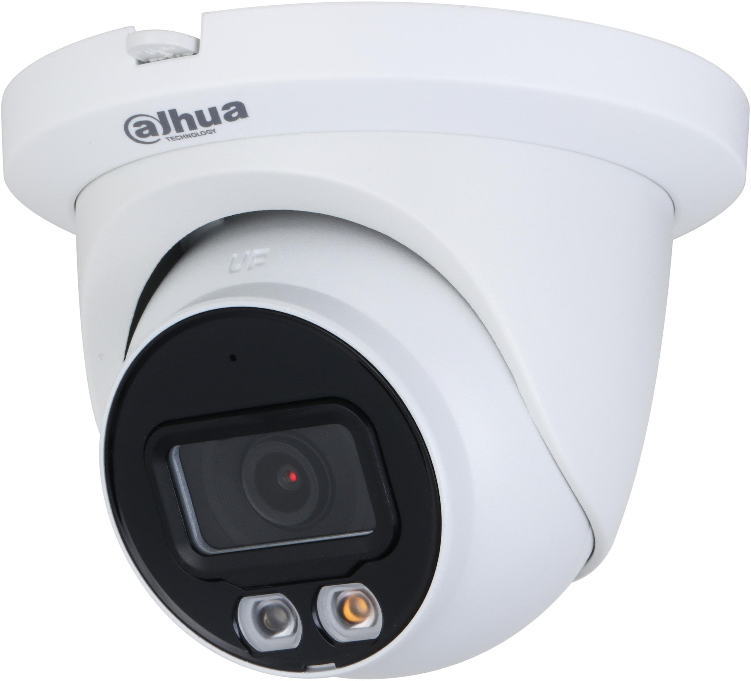 Dahua IPC-HDW2449TM-S-IL-0280B Caméra réseau 4MP Smart Dual Light a focale fixe Eyeball WizSense