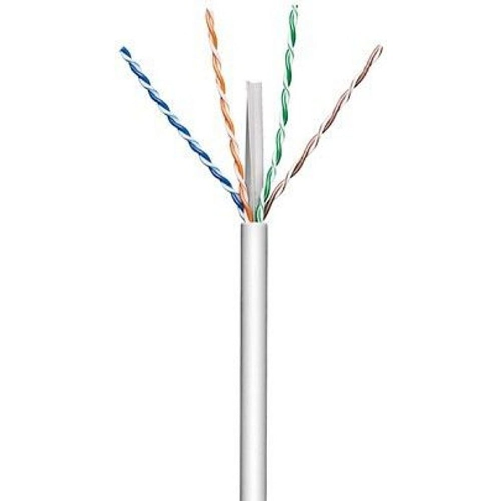 Techly ITP-C6A-RIS305UGT Câble de paire torsadée Cat6a U/UTP 305m 100% CU Gris