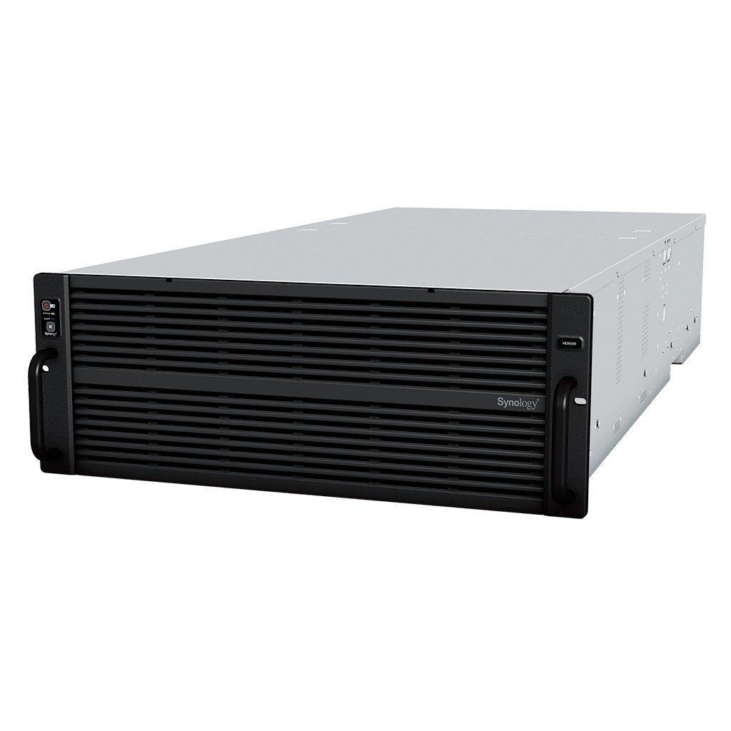 SYNOLOGY HD6500 high-density data storage 2xIntel Xeon Silver 4210R 10-core 2.4GHz Turbo Boost up to 3.2GHz 64Go DDR4 ECC RDIMM