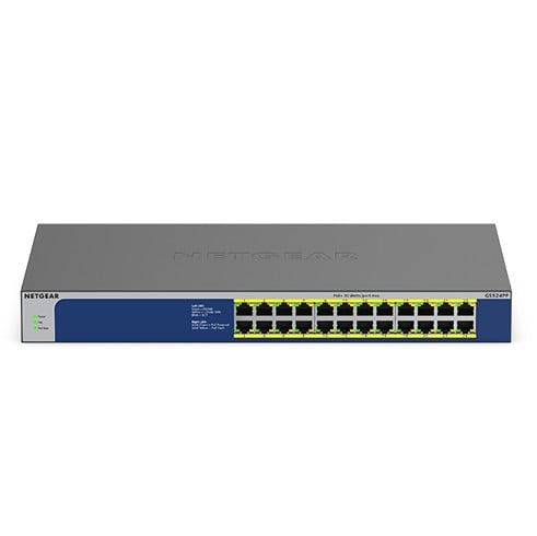NETGEAR 24PT GIGE UNMNGED SWTCH W/ POE++