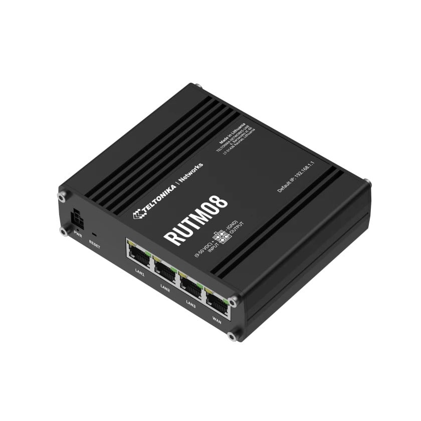 TELTONIKA NETWORKS RUTM08 Wired 4x RJ45-Ports router