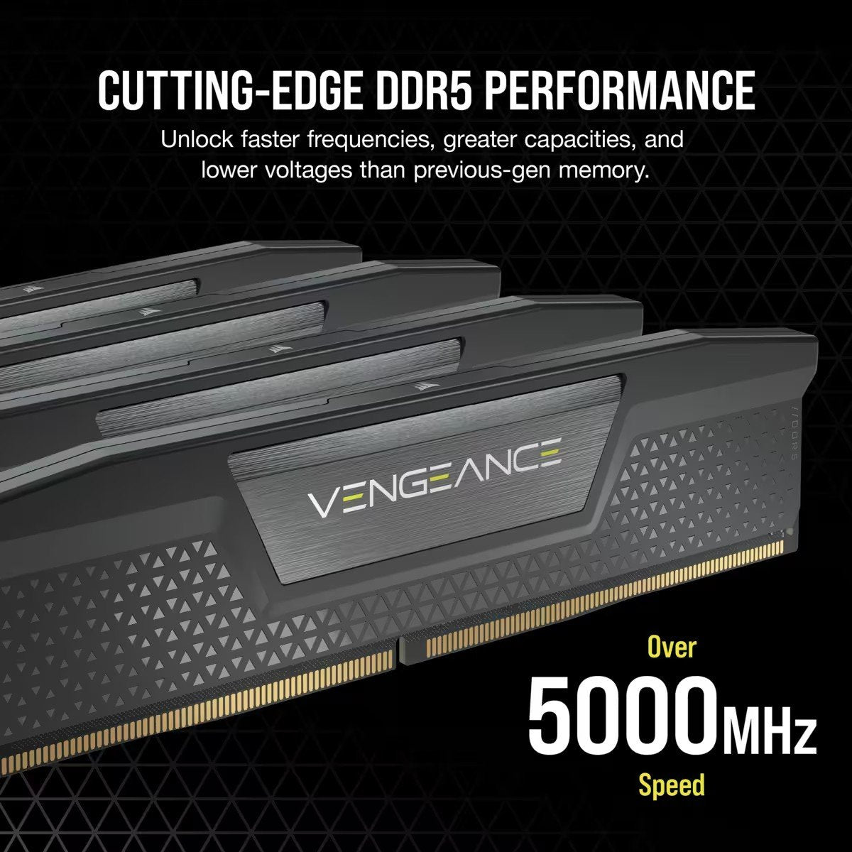 Corsair Vengeance CMK32GX5M2B6400C36 module de mémoire 32 Go 2 x 16 Go DDR5 288-pin DIMM