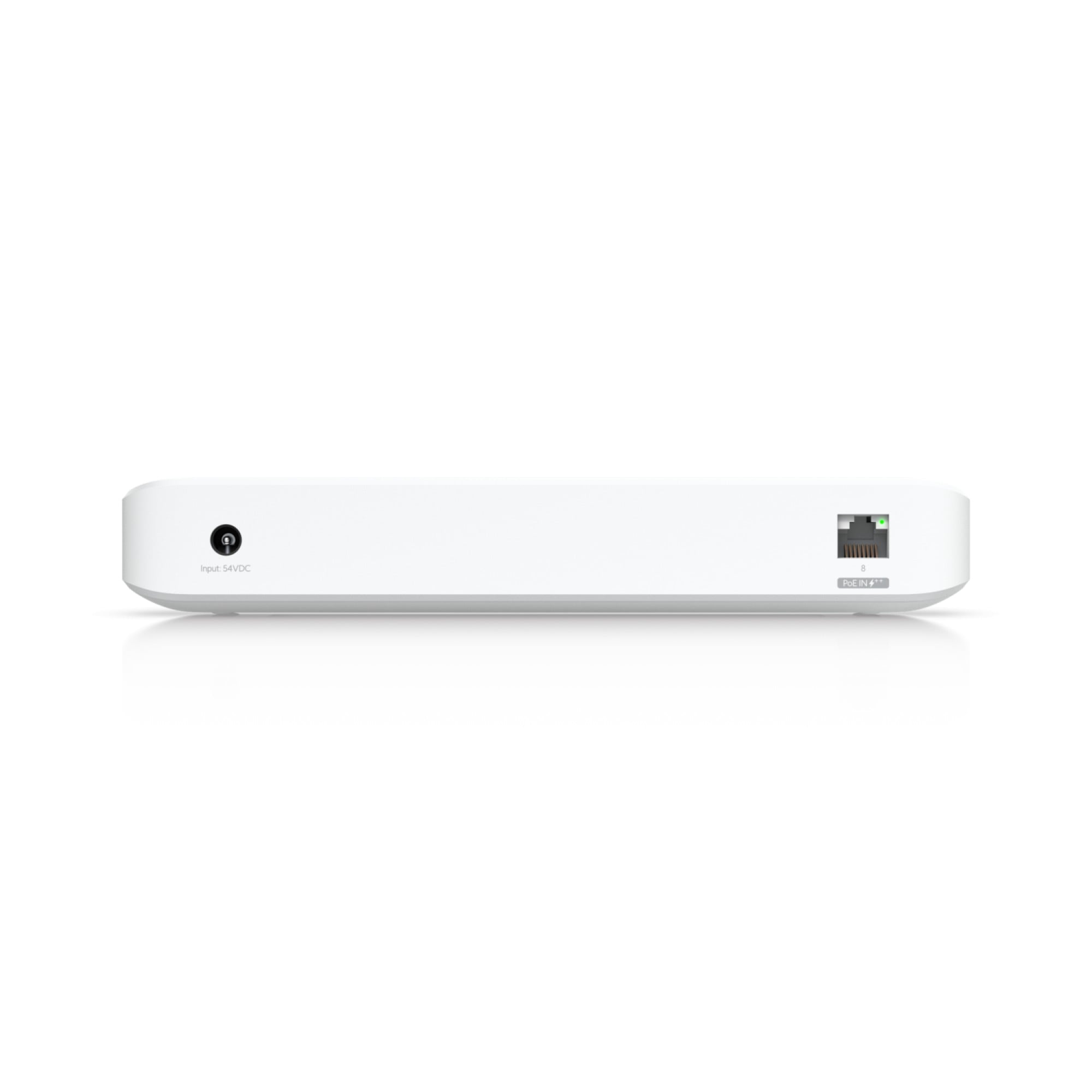 UniFi 8 port GbE PoE+Switch powered by