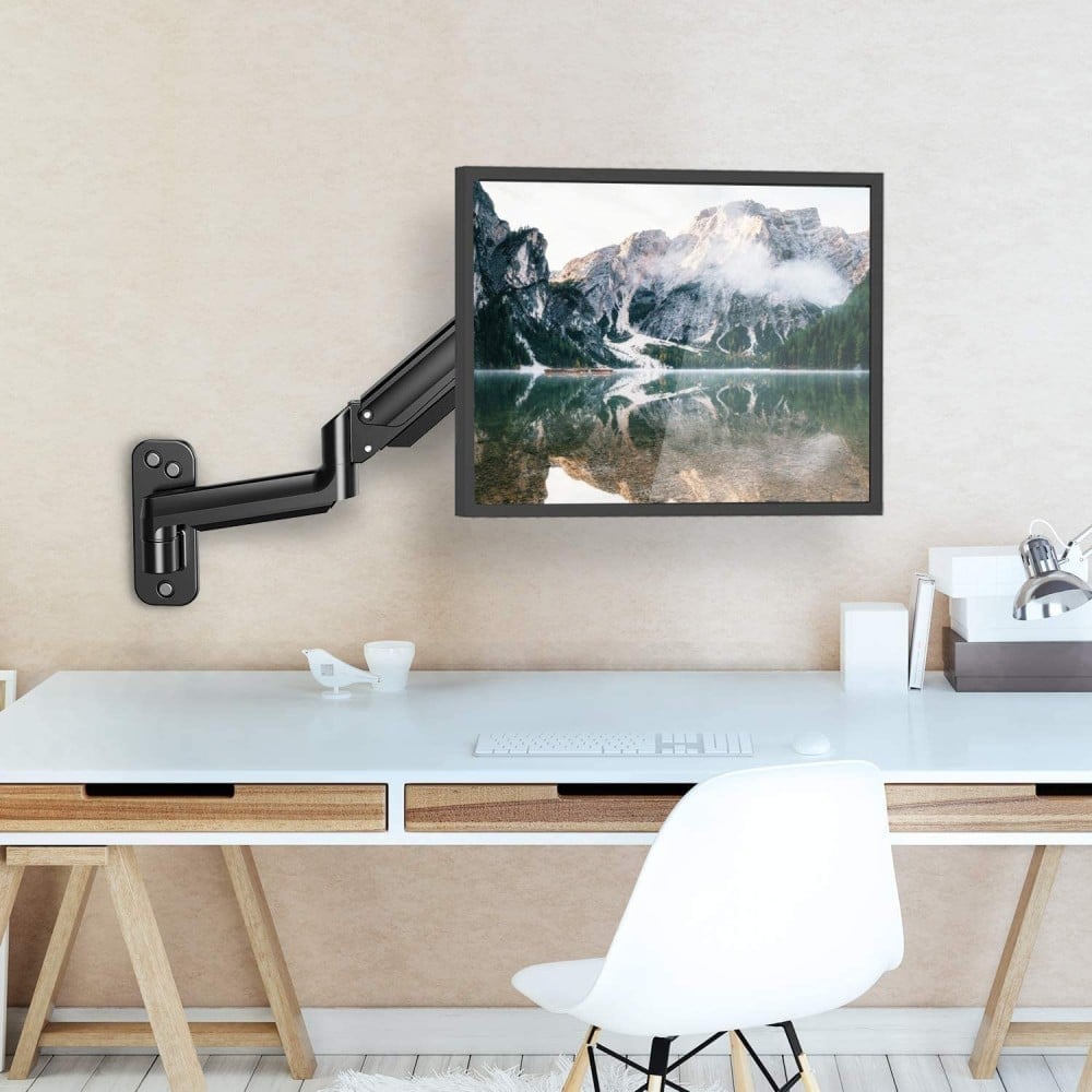 "Techly ICA-LCD G112 Support mural pour TV 17-32"" LED/LCD 8kg pivotant a gaz"