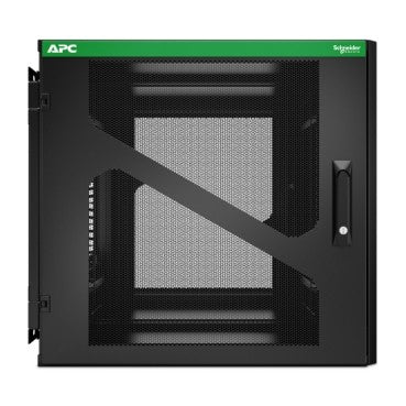 APC NetShelter 12U Wallmount Rack Enclosure Cabinet Side Mount UPS Depth