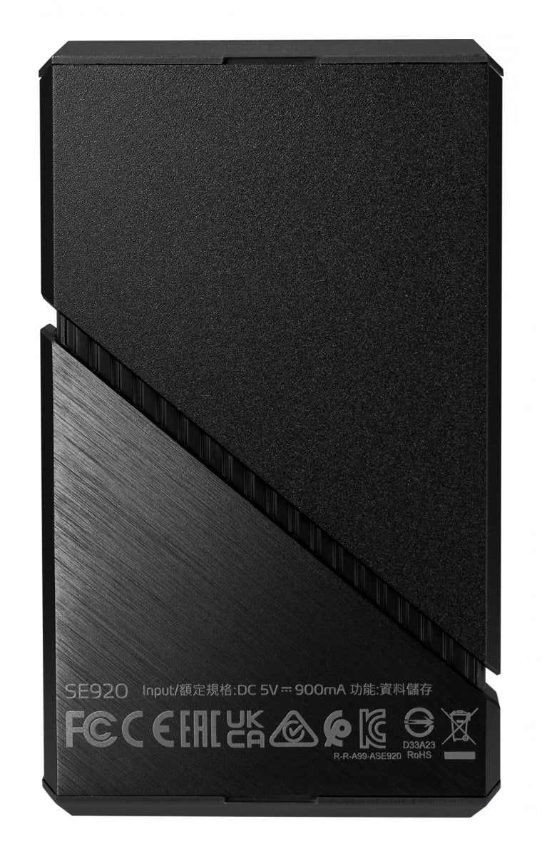 ADATA SE920 Technologie Thunderbolt 4 To USB Type-C USB4 Gen 3x2 Noir