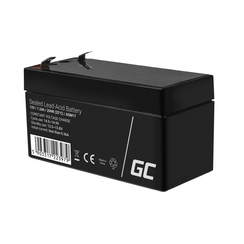 Green Cell AGM17 Batterie de l'onduleur Sealed Lead Acid (VRLA) 12 V 1,2 Ah