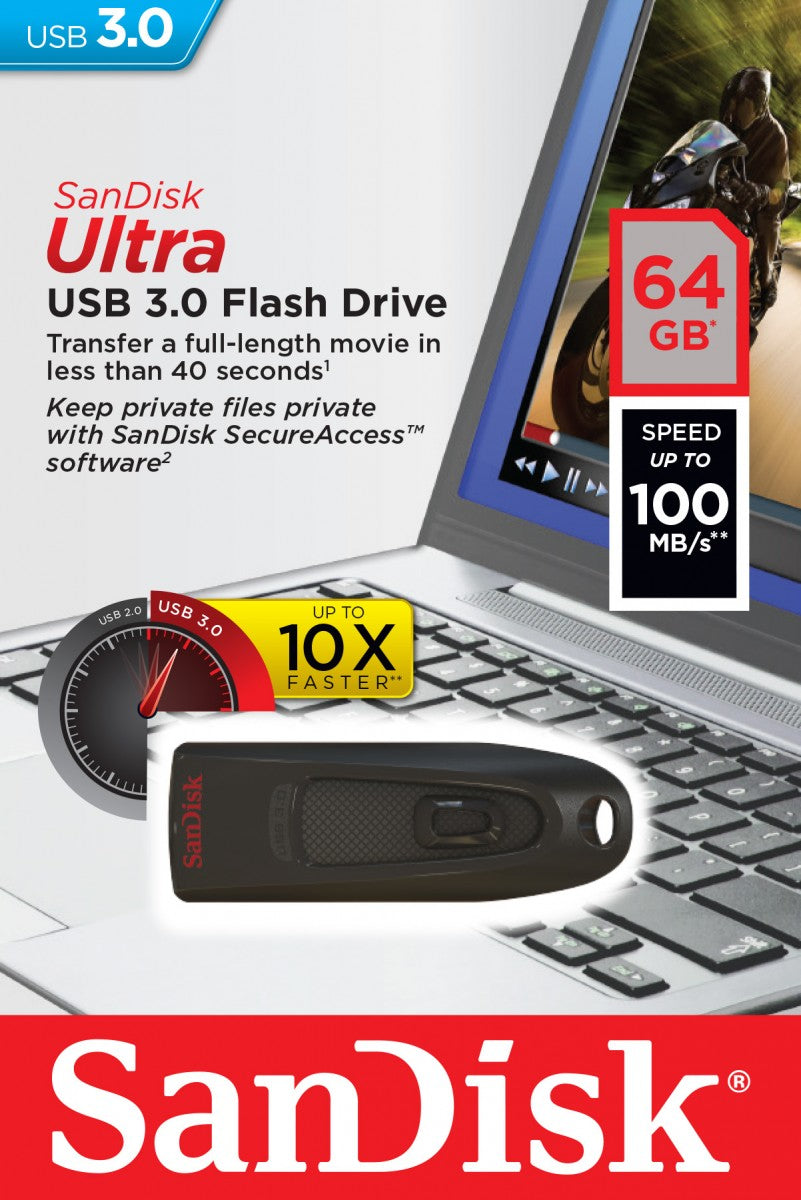 Ultra 64GB USB Flash USB 3.0 100MB/s