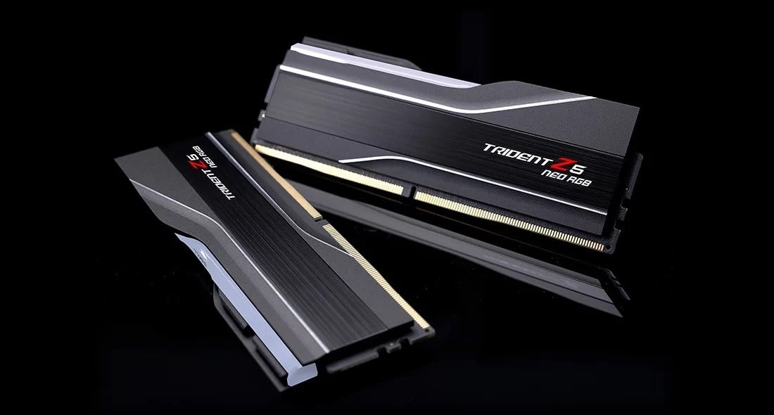 G.Skill Trident Z5 Neo RGB F5-6000J3636F16GX2-TZ5NR module de mémoire 32 Go 2 x 16 Go DDR5 288-pin DIMM
