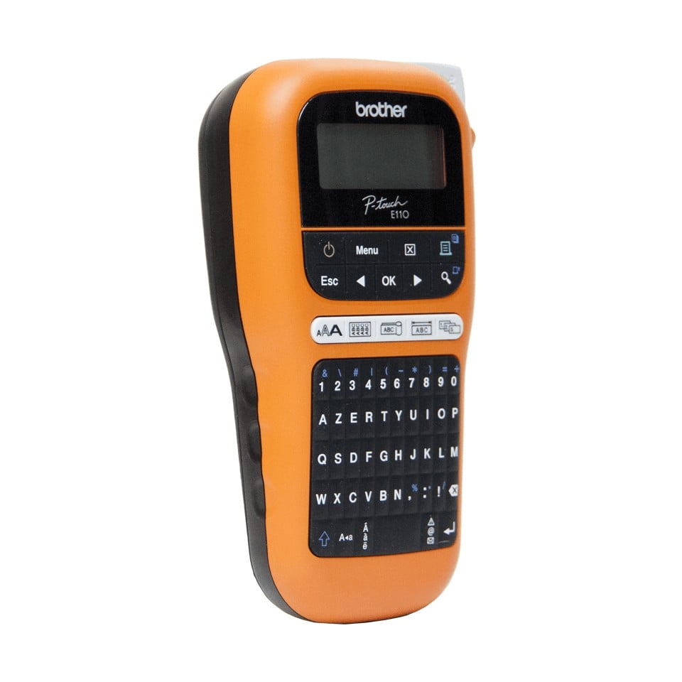 Brother PTE110VPYP1 imprimante pour étiquettes 180 x 180 DPI 20 mm/sec TZe QWERTY