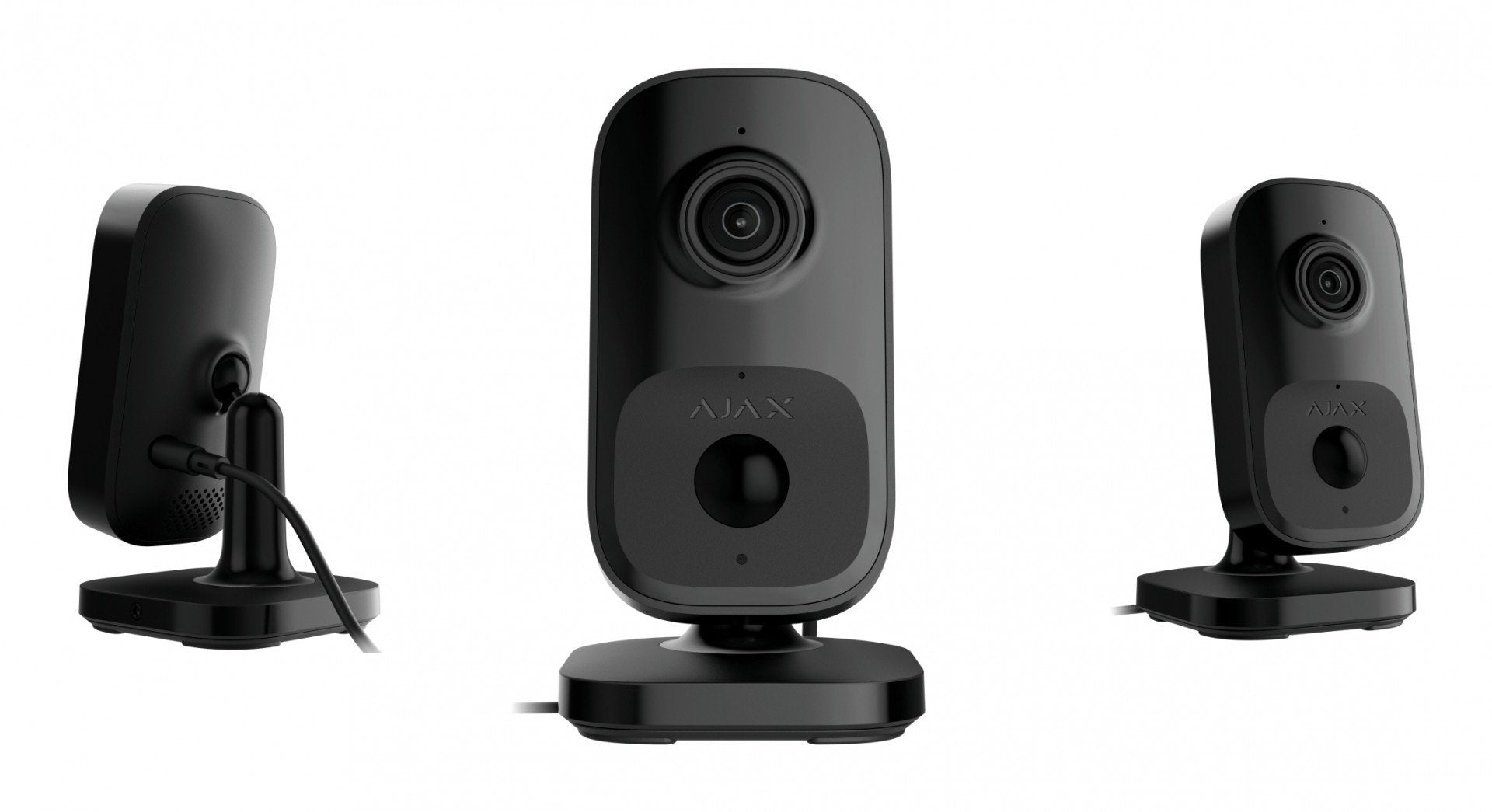 Ajax Systems 111567.303.BL1 AJAX IndoorCam (blanc) - caméra intérieure AI WiFi 4MP avec capteur PIR, IR 8m