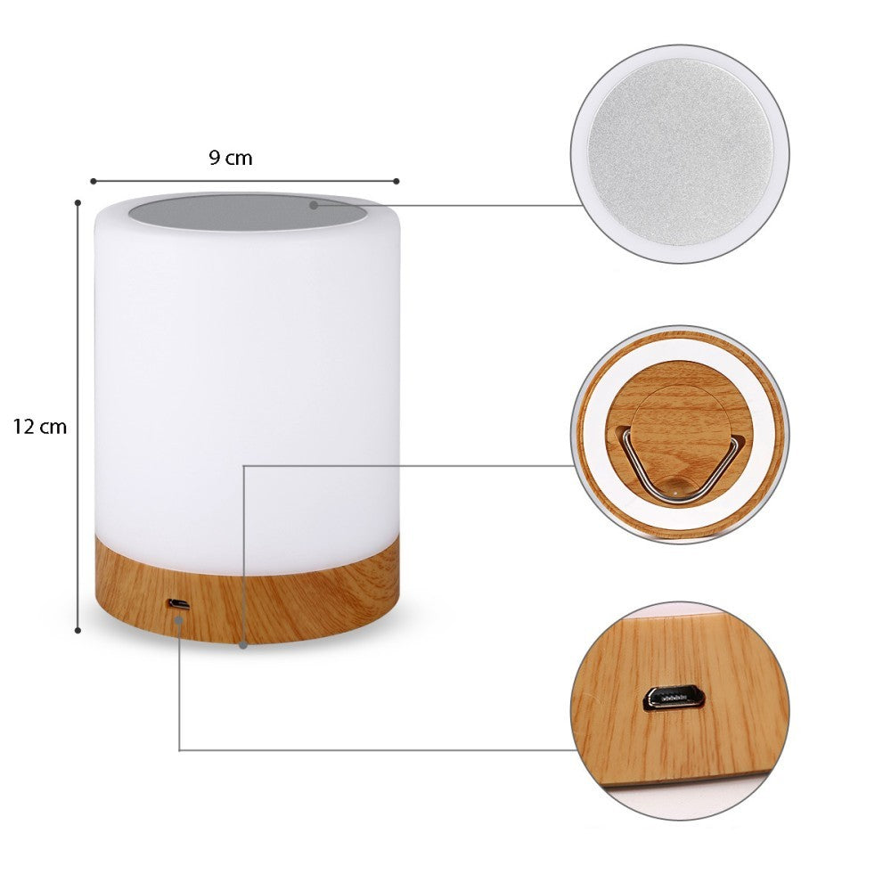 Techly I-LED TOUCH Lampe LED RGB Tactile