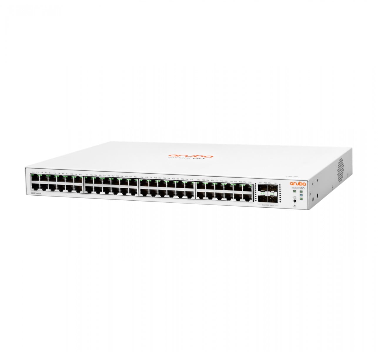 HPE Networking Instant On 1830 48G 4SFP Switch Commutateur intelligent 48 x 10/100/1000 + 4 x Gigabit SFP de bureau