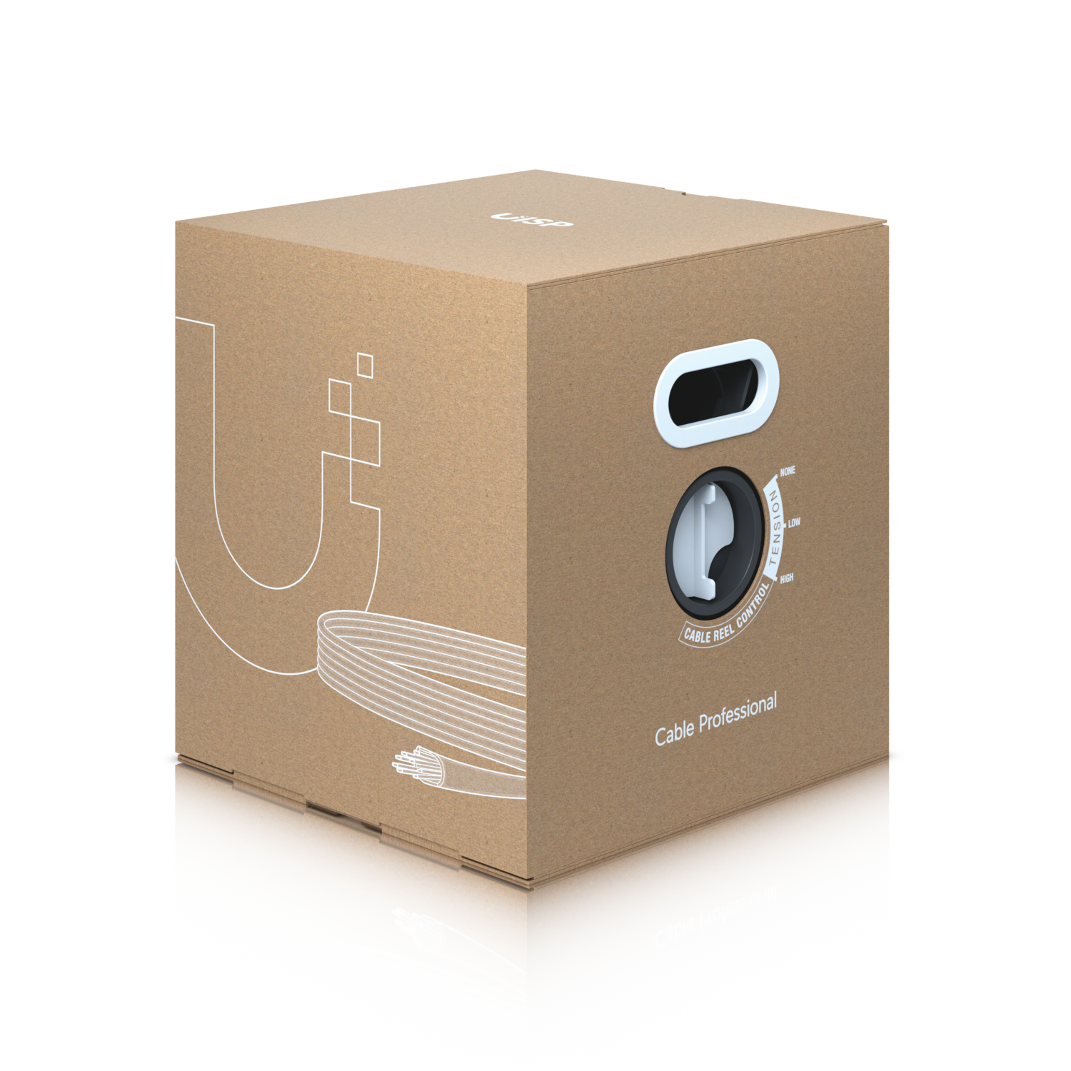 Ubiquiti UISP-CABLE-PRO Networks UISP Cable Pro câble de réseau Noir 305 m Cat5e