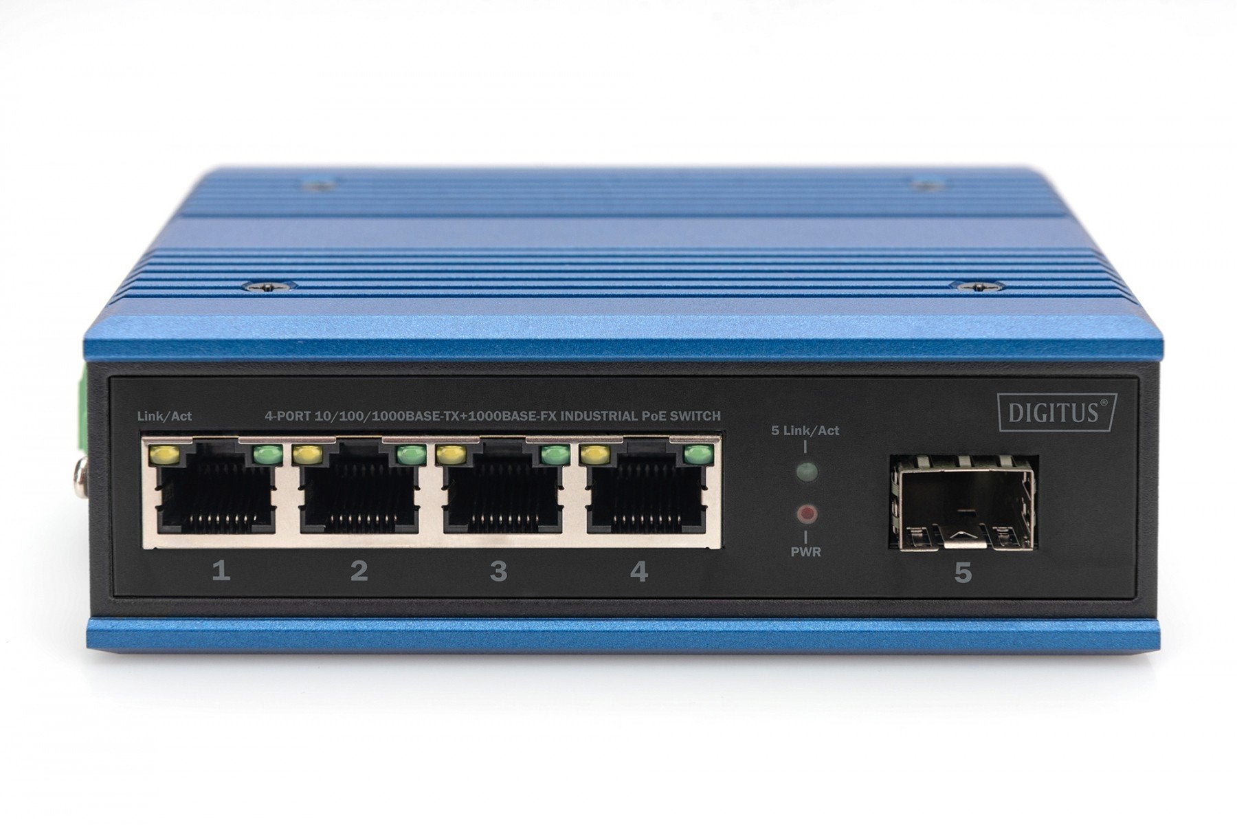 Digitus DN-651135 commutateur réseau Non-géré Gigabit Ethernet (10/100/1000) Noir, Bleu