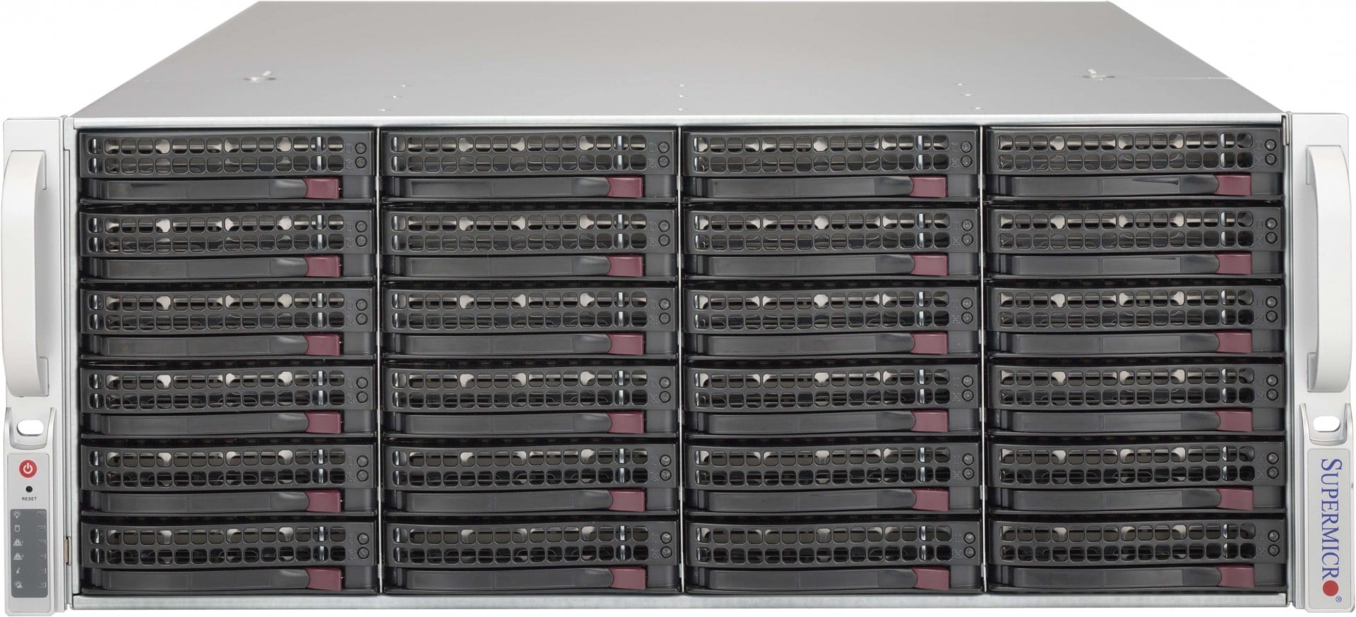 Supermicro SuperChassis 846BE2C-R1K03JBOD boîtier de disques Rack (4 U) Noir