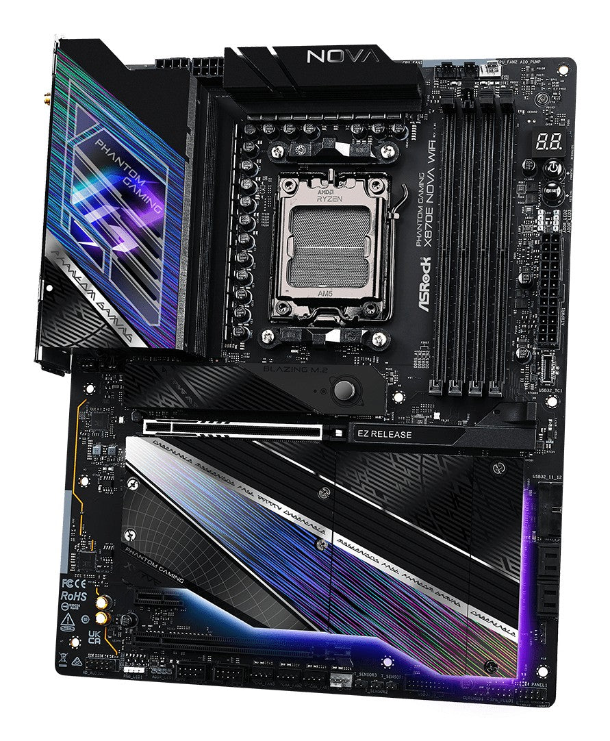 Asrock MK X870E NOVA WIFI AMD X870E Emplacement AM5 ATX