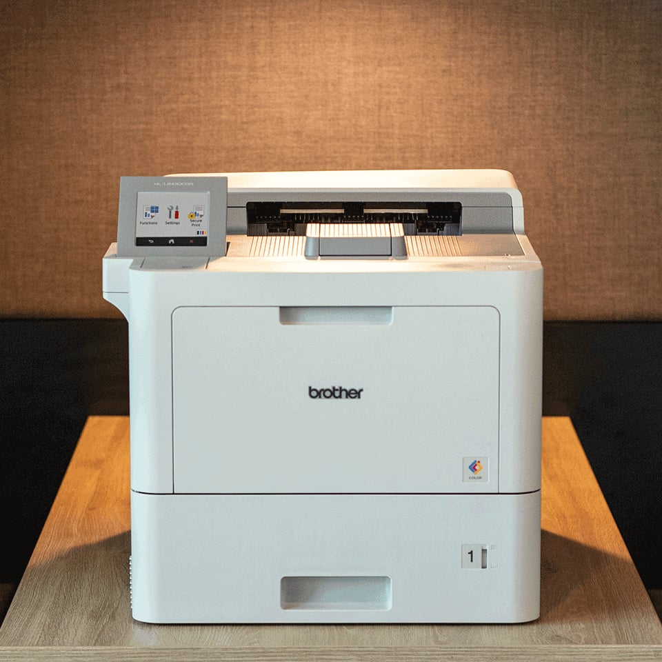 BROTHER HL-L9430CDN Printer colour Duplex laser A4 2400x600dpi 40ppm mono 40ppm colour 620sheets LAN USB NFC