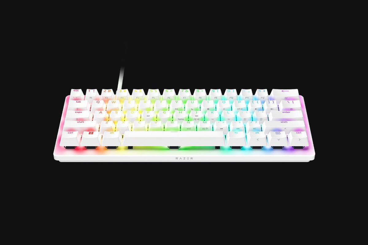 Razer Huntsman V3 Pro clavier Gaming USB QWERTY Blanc