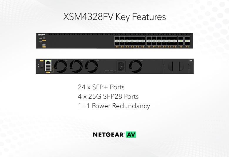 NETGEAR 28PT M4350-24F4V Managed Switch