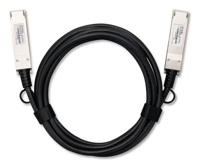 Zyxel DAC100G-3M-ZZ0101F câble InfiniBand et a fibres optiques QSFP28 DAC Noir