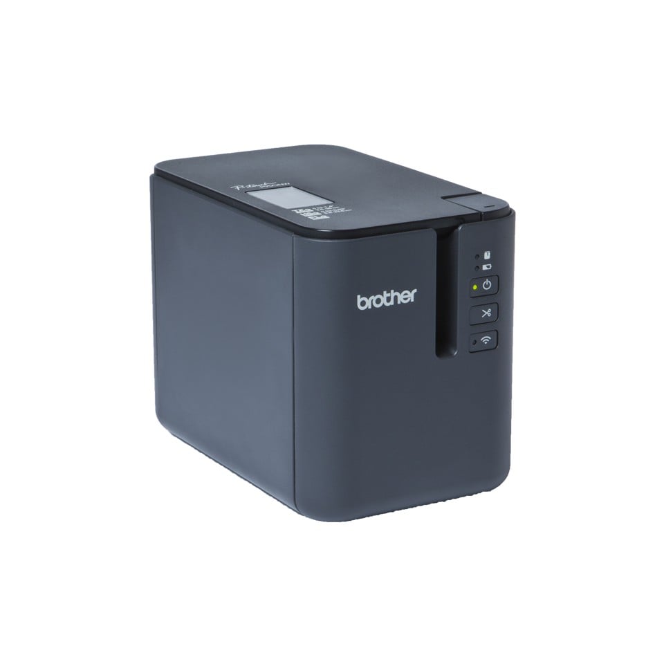Brother PT-P950NW imprimante pour étiquettes Transfert thermique 360 x 360 DPI 60 mm/sec Avec fil &sans fil Ethernet/LAN TZe Wifi