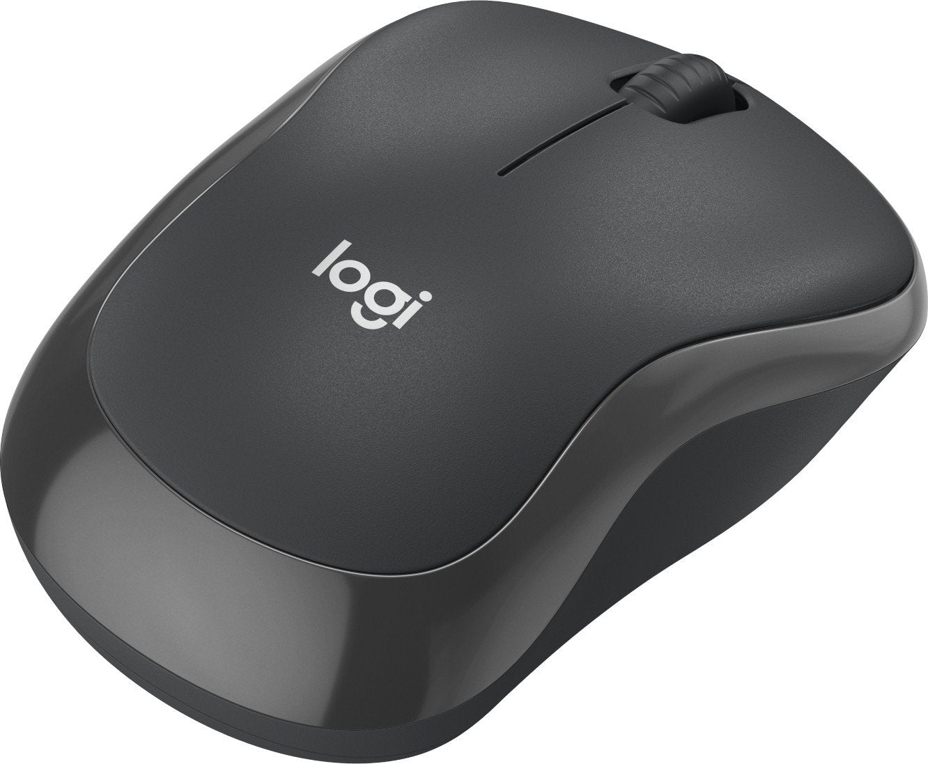 LOGITECH M240 for Business Mouse right and left-handed optical 3 buttons wireless Bluetooth Bolt USB receiver graphite
