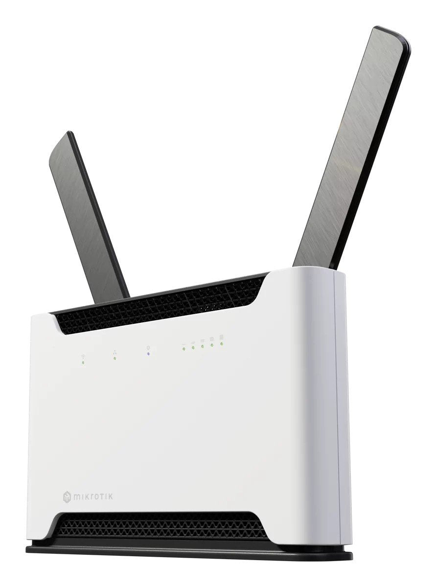 Mikrotik Chateau LTE7 ax routeur sans fil Gigabit Ethernet Bi-bande (2,4 GHz / 5 GHz) 4G Noir, Blanc