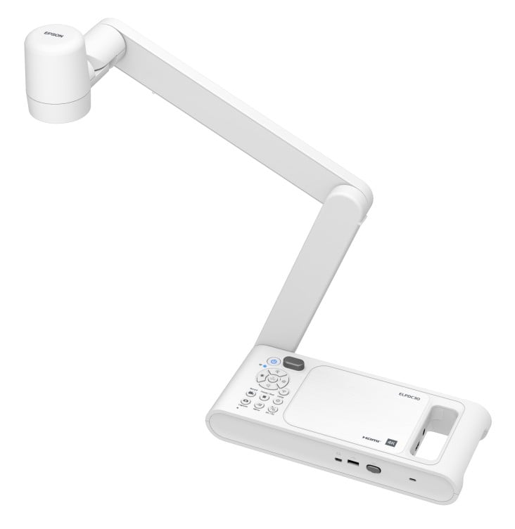 "Epson V12HB09080 caméra de documents Blanc 25,4 / 3,2 mm (1 / 3.2"") CMOS USB/HDMI/Wi-Fi"