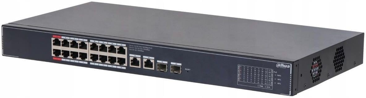 Dahua SG4020LP Commutateur POE 16 ports avec module SFP