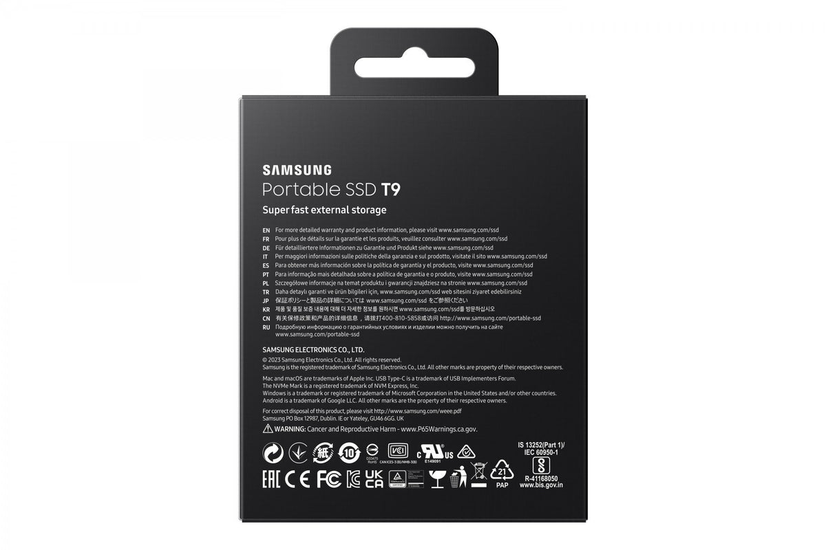 Samsung MU-PG4T0B 4 To USB Type-C USB 3.2 Gen 2x2 Noir