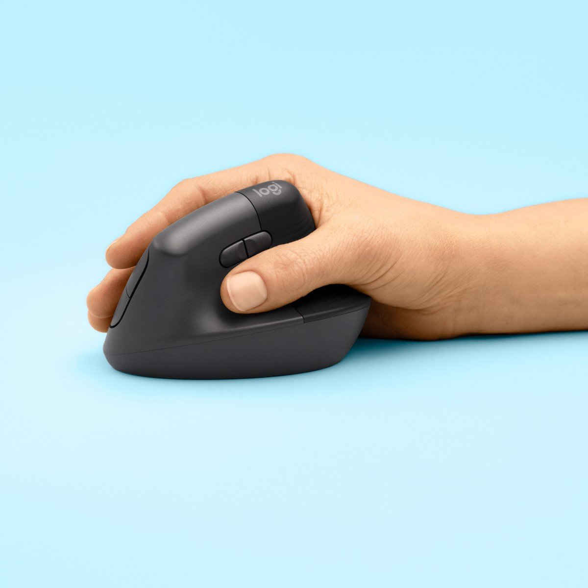 LOGITECH Lift Vertical Ergonomic Mouse Vertical mouse ergonomic optical 6 buttons wireless Bluetooth 2.4 GHz Bolt USB