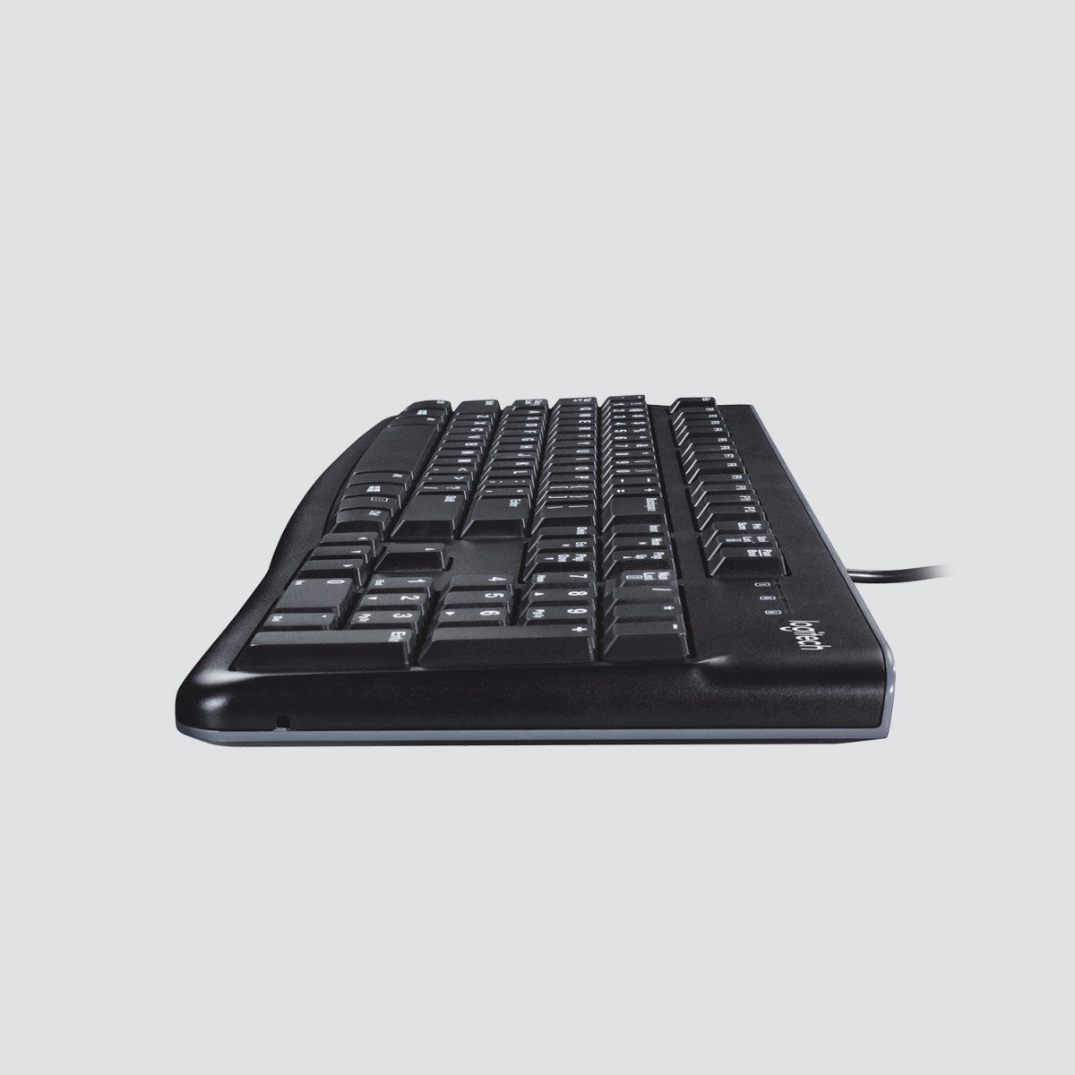 Logitech K120 clavier USB QWERTZ Suisse Noir