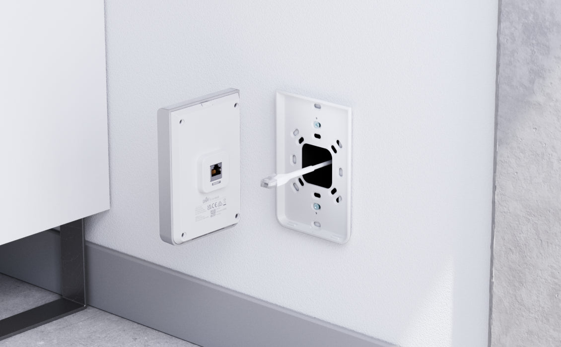 Wall-mount WiFi6 AP with built-in GbE PO