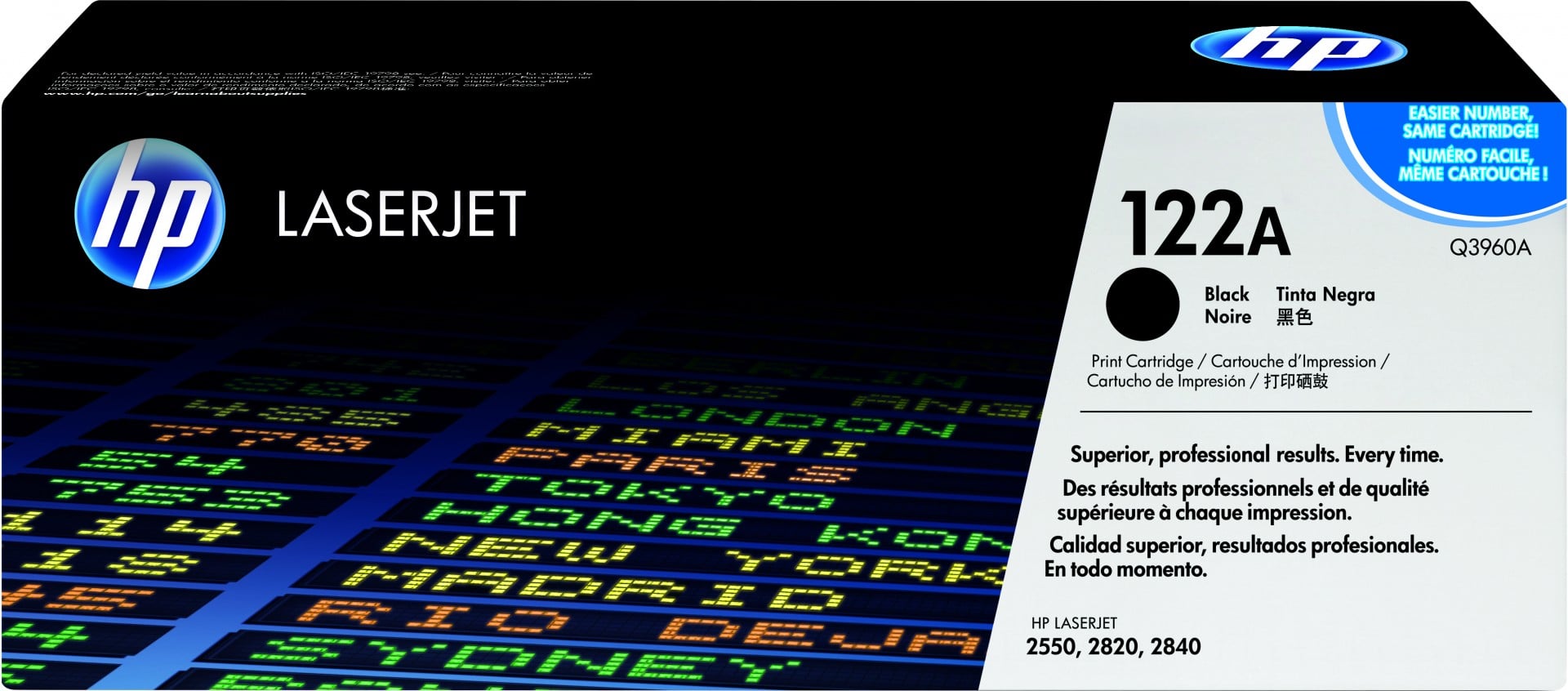 HP 122A Cartouche de toner 1 piece(s) Original Noir