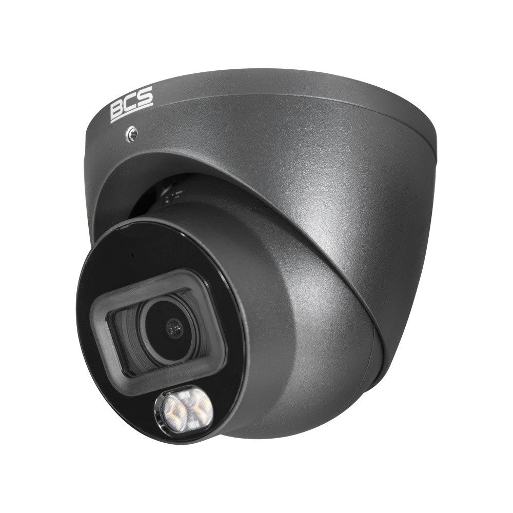 BCS BCS-L-EIP14FCL3-Ai1-G Caméra dôme IP 4MP avec technologie NightColor et microphone, IP67