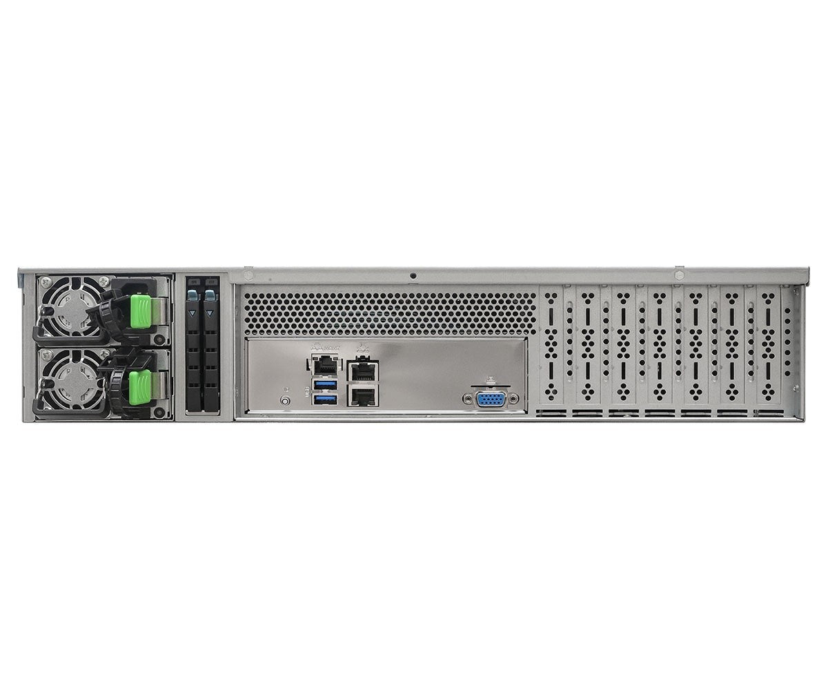 ASRock 2U12L2S-SIENA, Rack 2U, UP, AMD EPYC 8004, 12xLFF, 2XSFF, 2xGbE, Red. PSU, IPMI