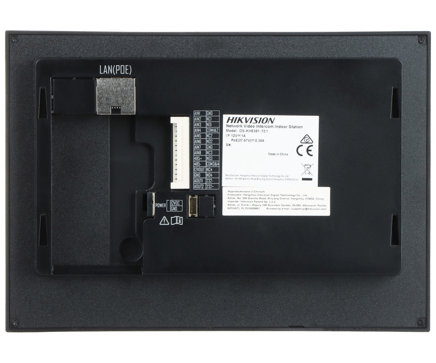 Hikvision DS-KH8381-TE1 Station intérieure série 8