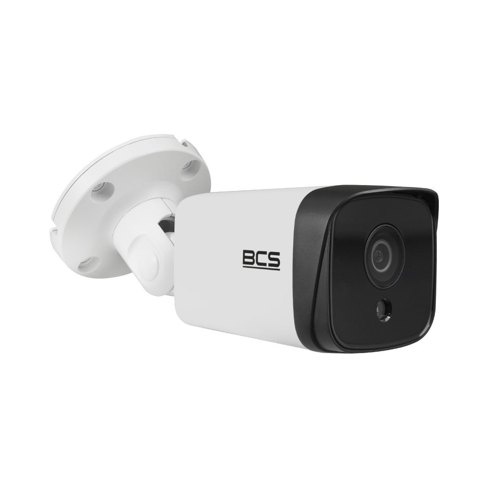 BCS BCS-U-TIP38FSR3 Caméra Tubulaire IP 8MP avec WDR, IR 30m et Boîtier IP67, IK10
