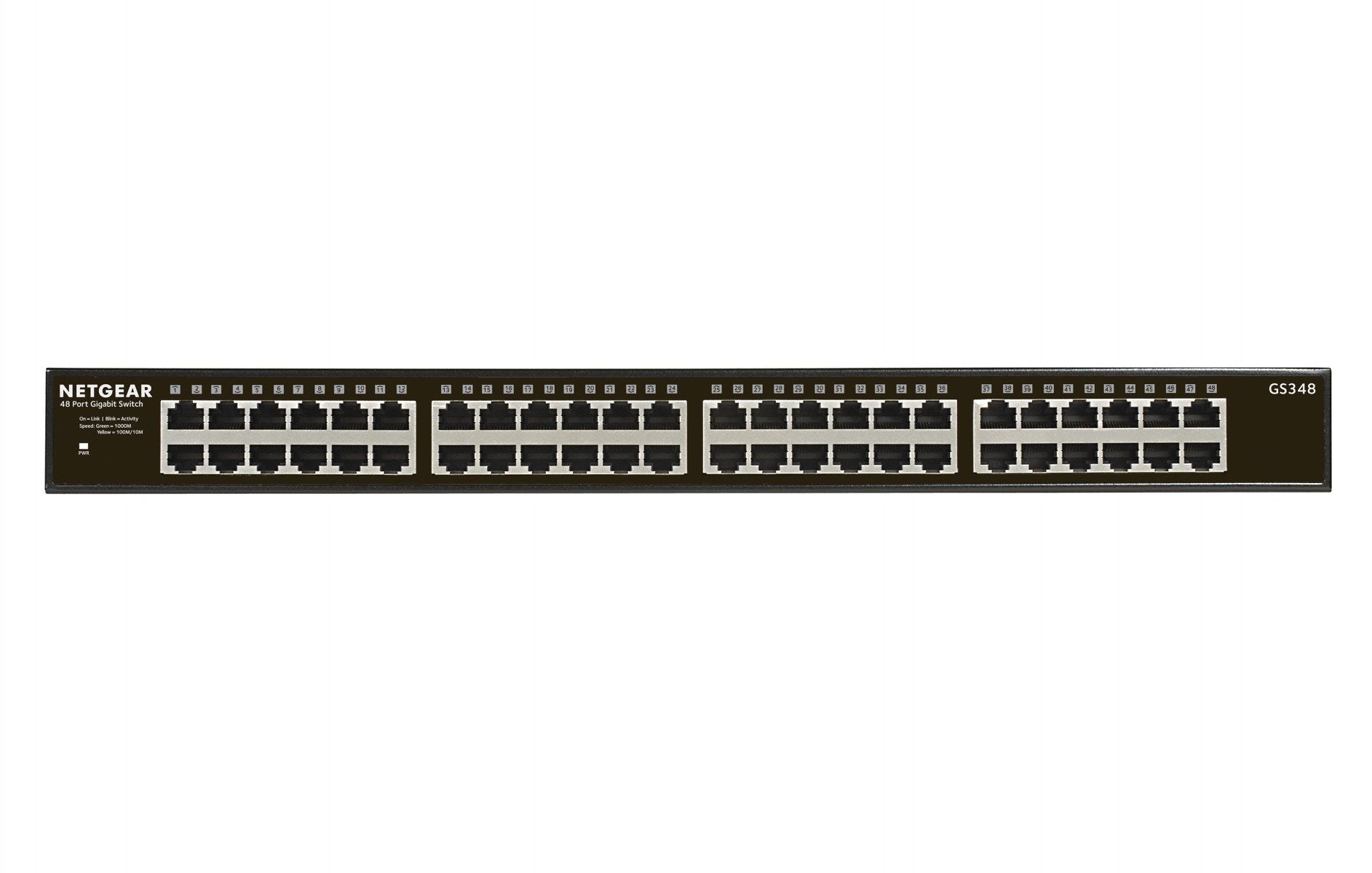 48PT GIGE UNMANAGED RACKMOUNT SWCH